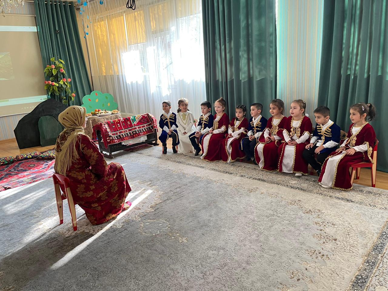 Открытое занятие в средней возрастной группе