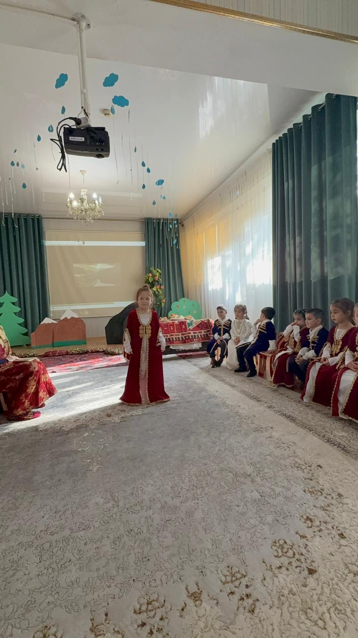 Открытое занятие в средней возрастной группе