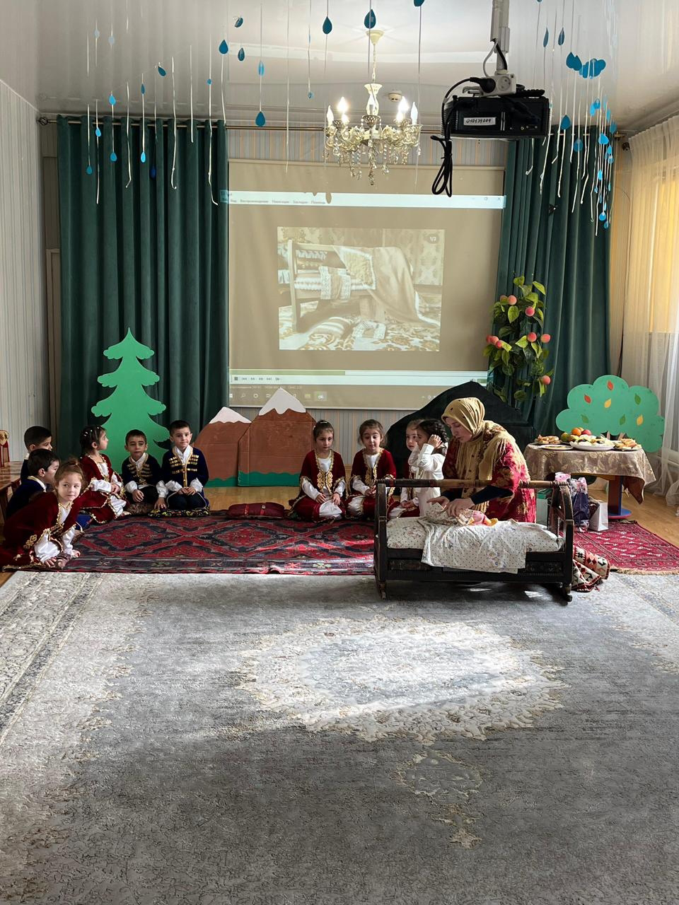 Открытое занятие в средней возрастной группе