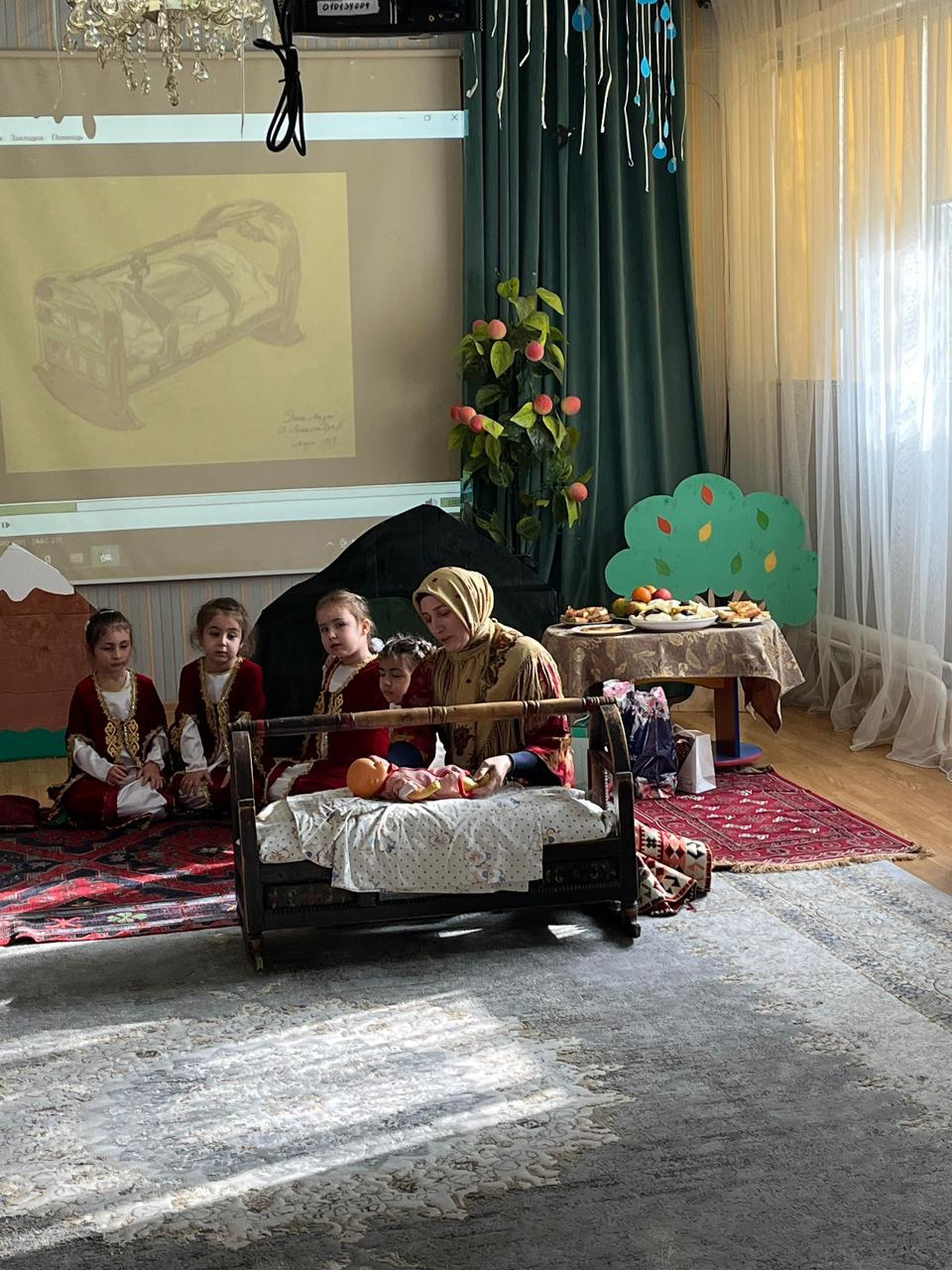 Открытое занятие в средней возрастной группе