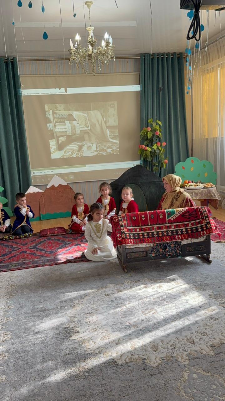 Открытое занятие в средней возрастной группе