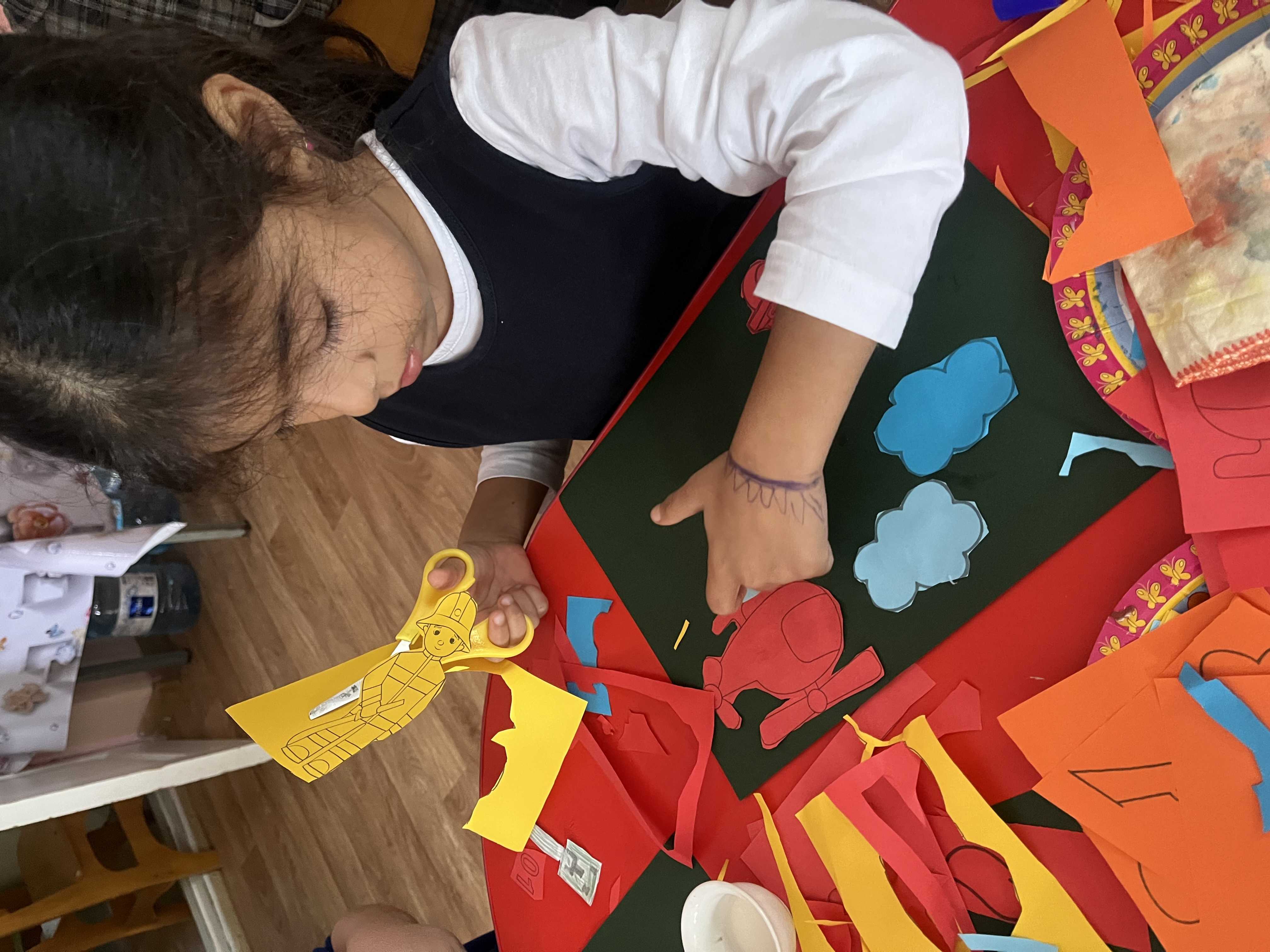 НОД по аппликации в старшей группе. Тема: «Берегите лес от пожаров»