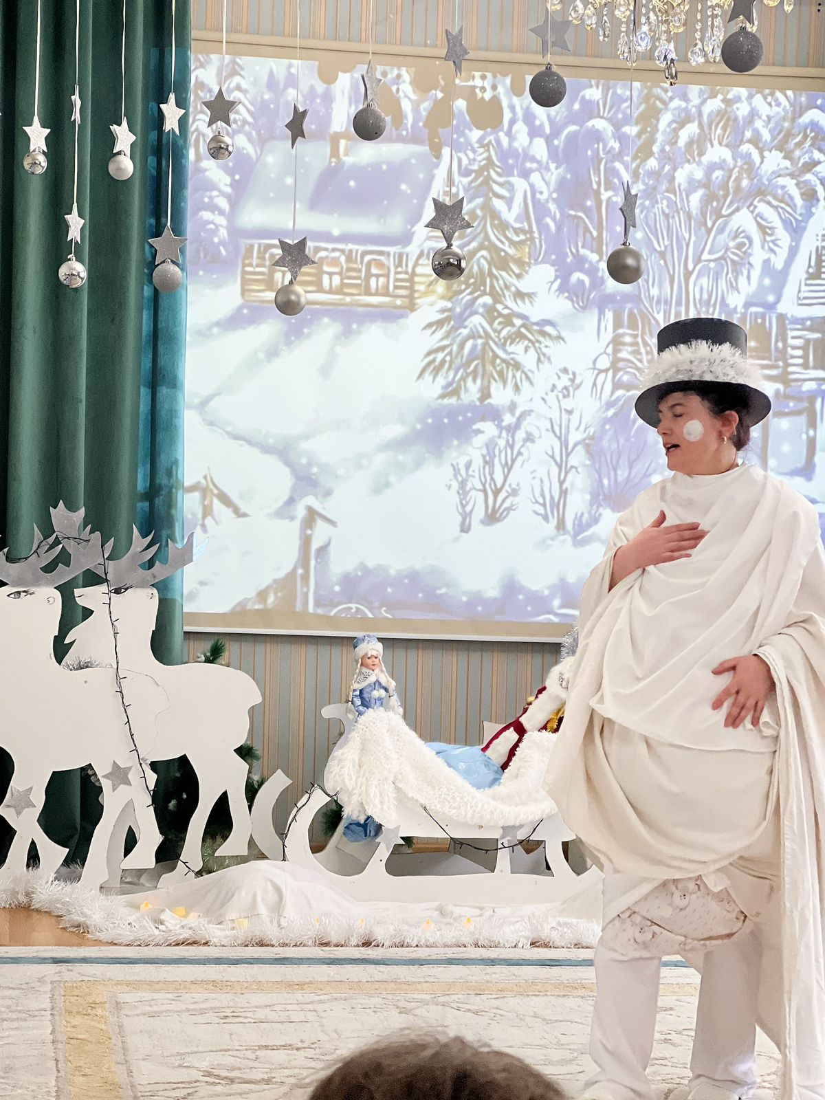 25 декабря в нашем детском саду прошли новогодние утренники.