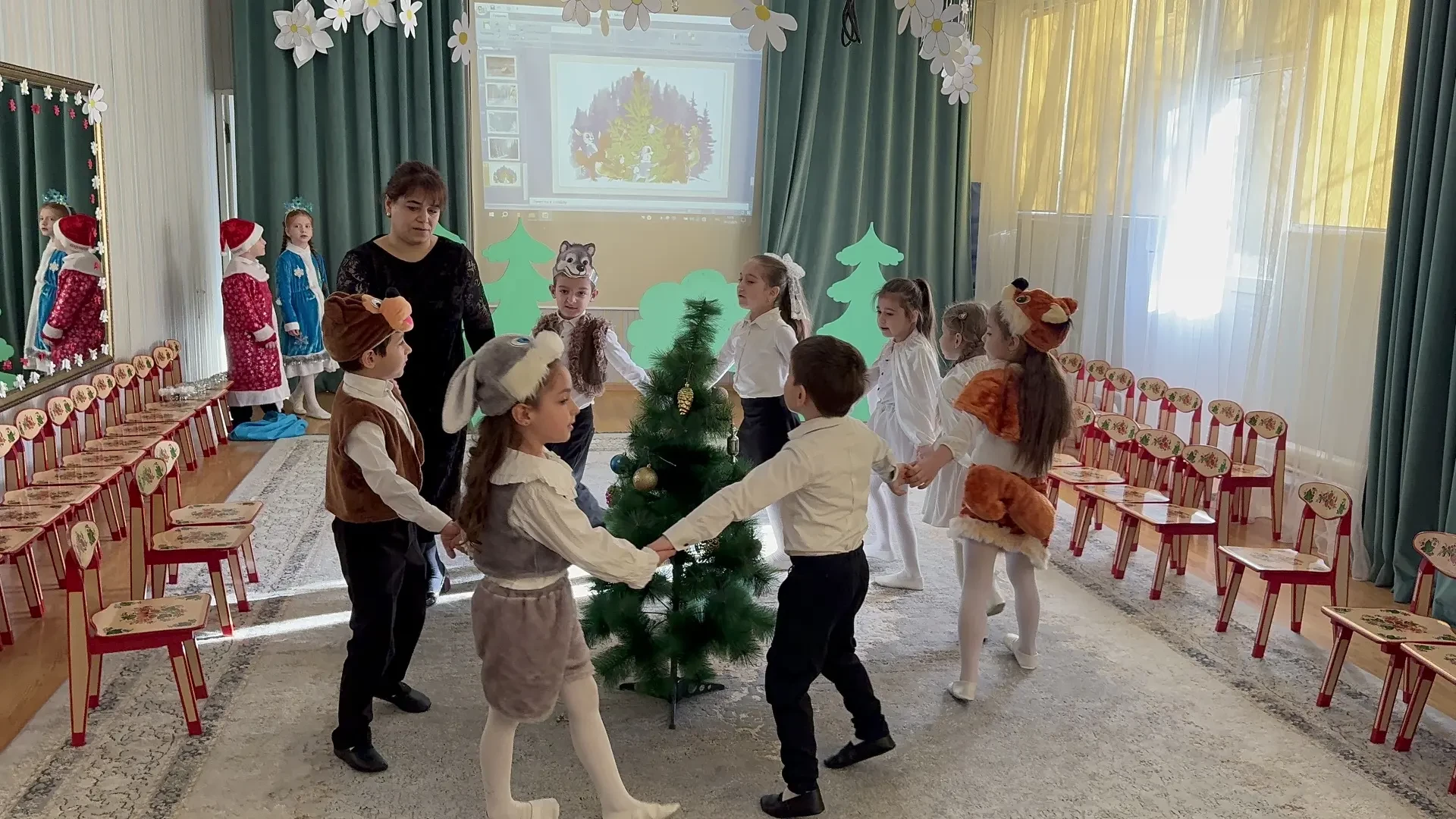 Открытое занятие по театрализованной деятельности в подготовительной группе «Б» на тему: «Дагестанская сказка «Чудо»