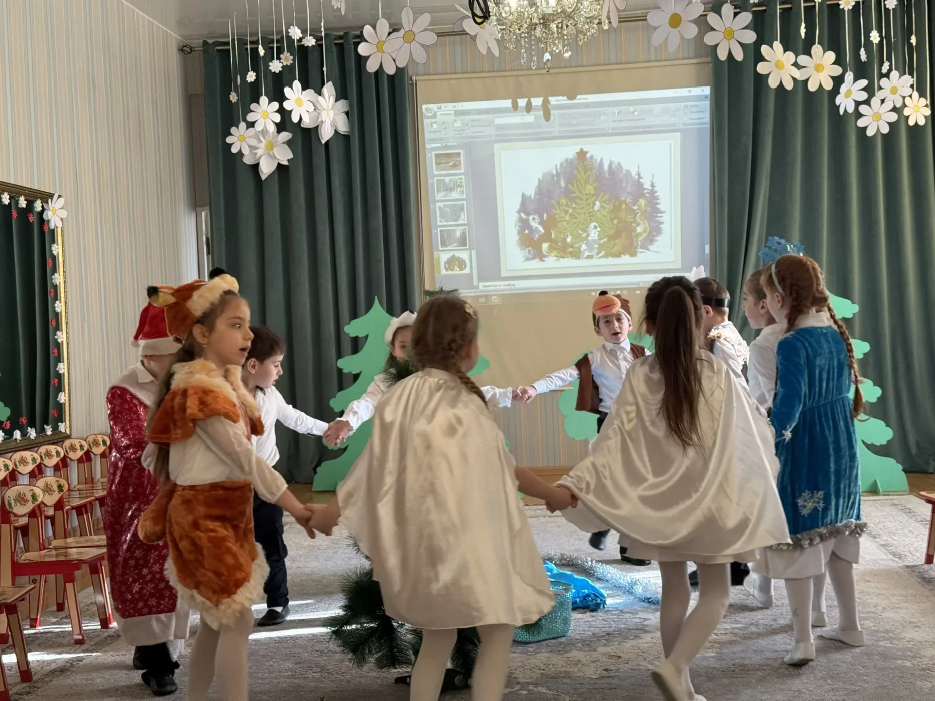 Открытое занятие по театрализованной деятельности в подготовительной группе «Б» на тему: «Дагестанская сказка «Чудо»