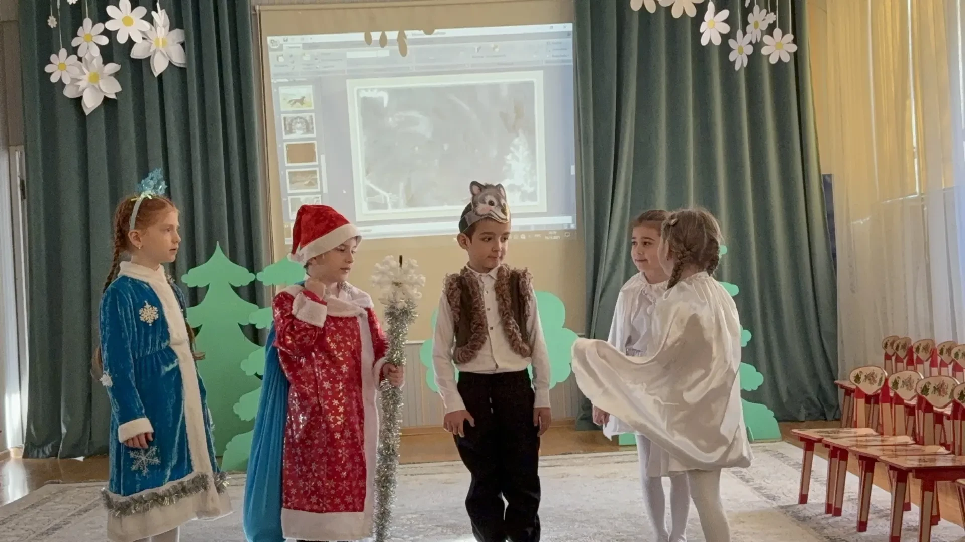 Открытое занятие по театрализованной деятельности в подготовительной группе «Б» на тему: «Дагестанская сказка «Чудо»