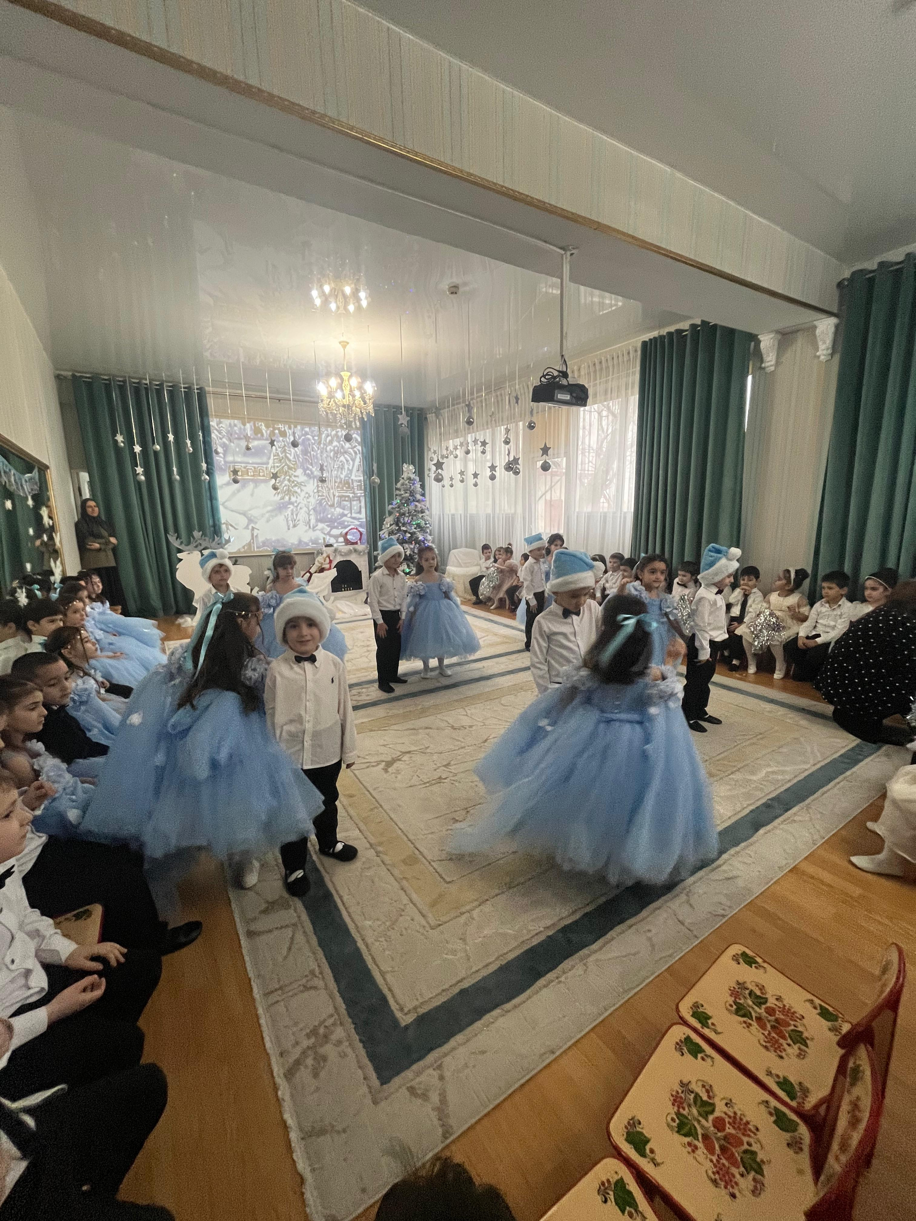 25 декабря в нашем детском саду прошли новогодние утренники.