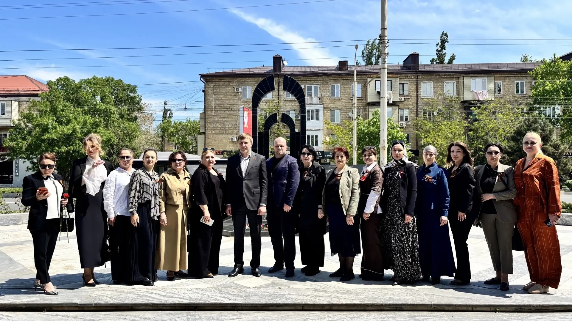 08.05.2026 г. Торжественная церемония возложения цветов.