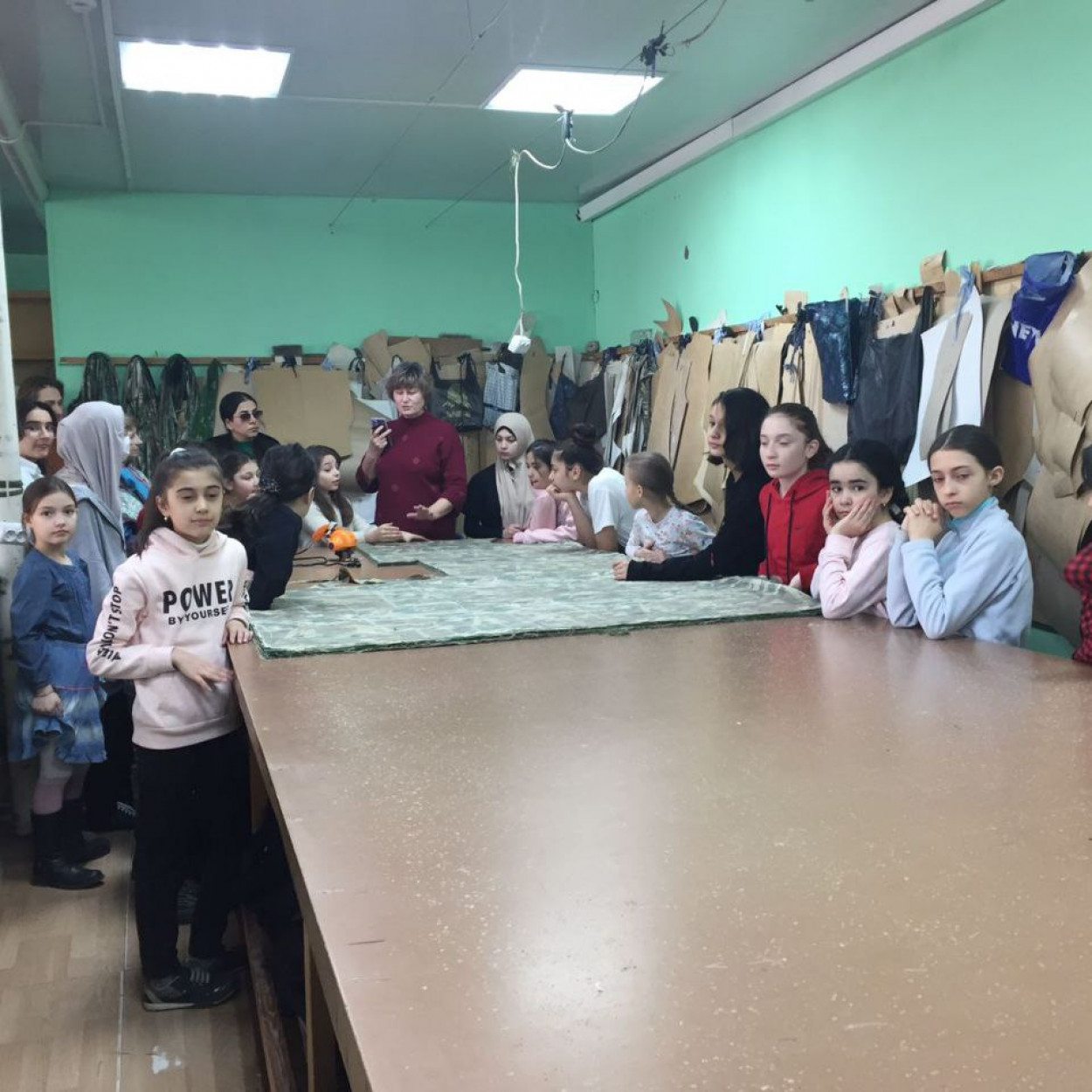 Экскурсия в швейный цех