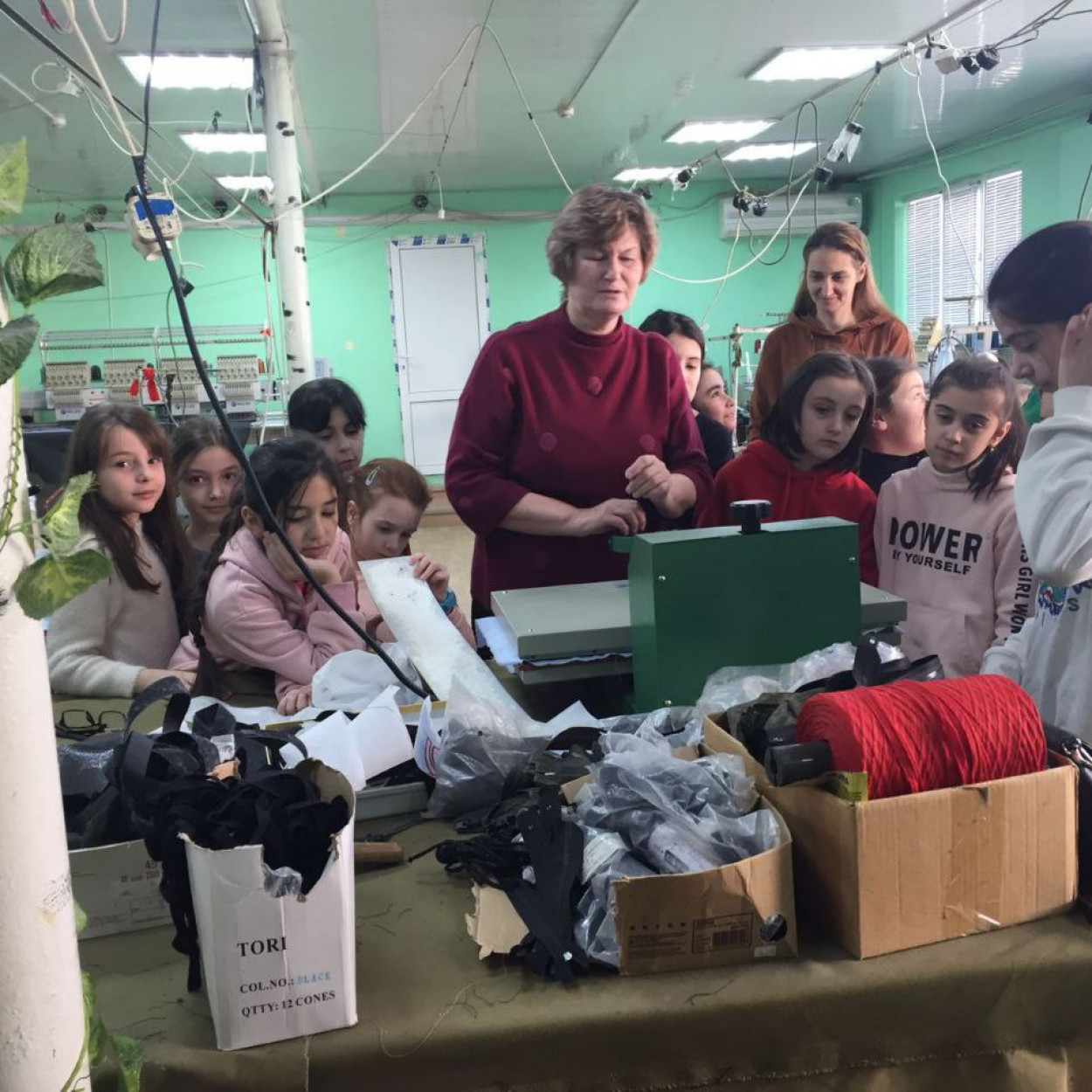 Экскурсия в швейный цех