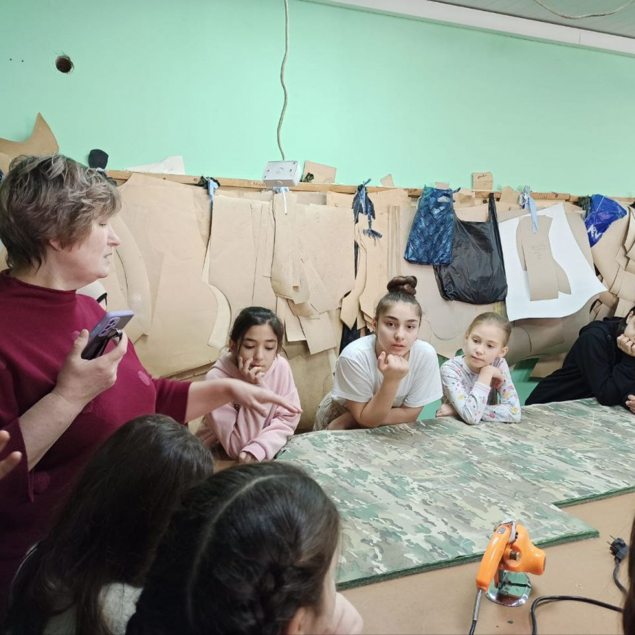 Экскурсия в швейный цех