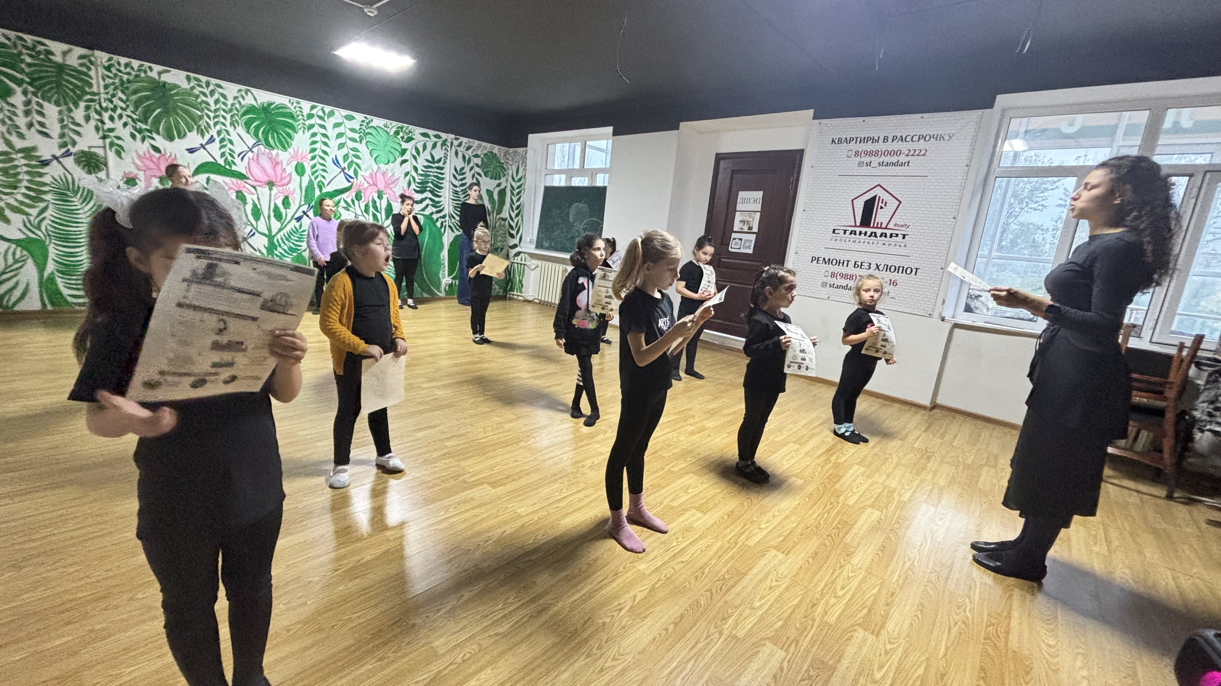 Беседа с детьми о БПЛА в объединении "Эстрадные танцы"