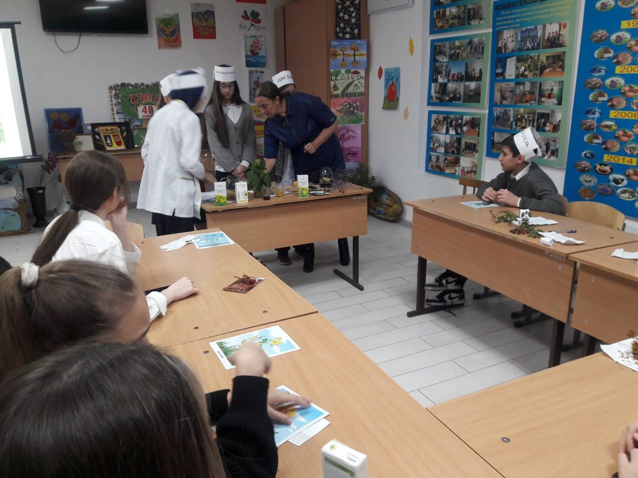 "Аптечный огород" занятие в объединении "Растениеводство"