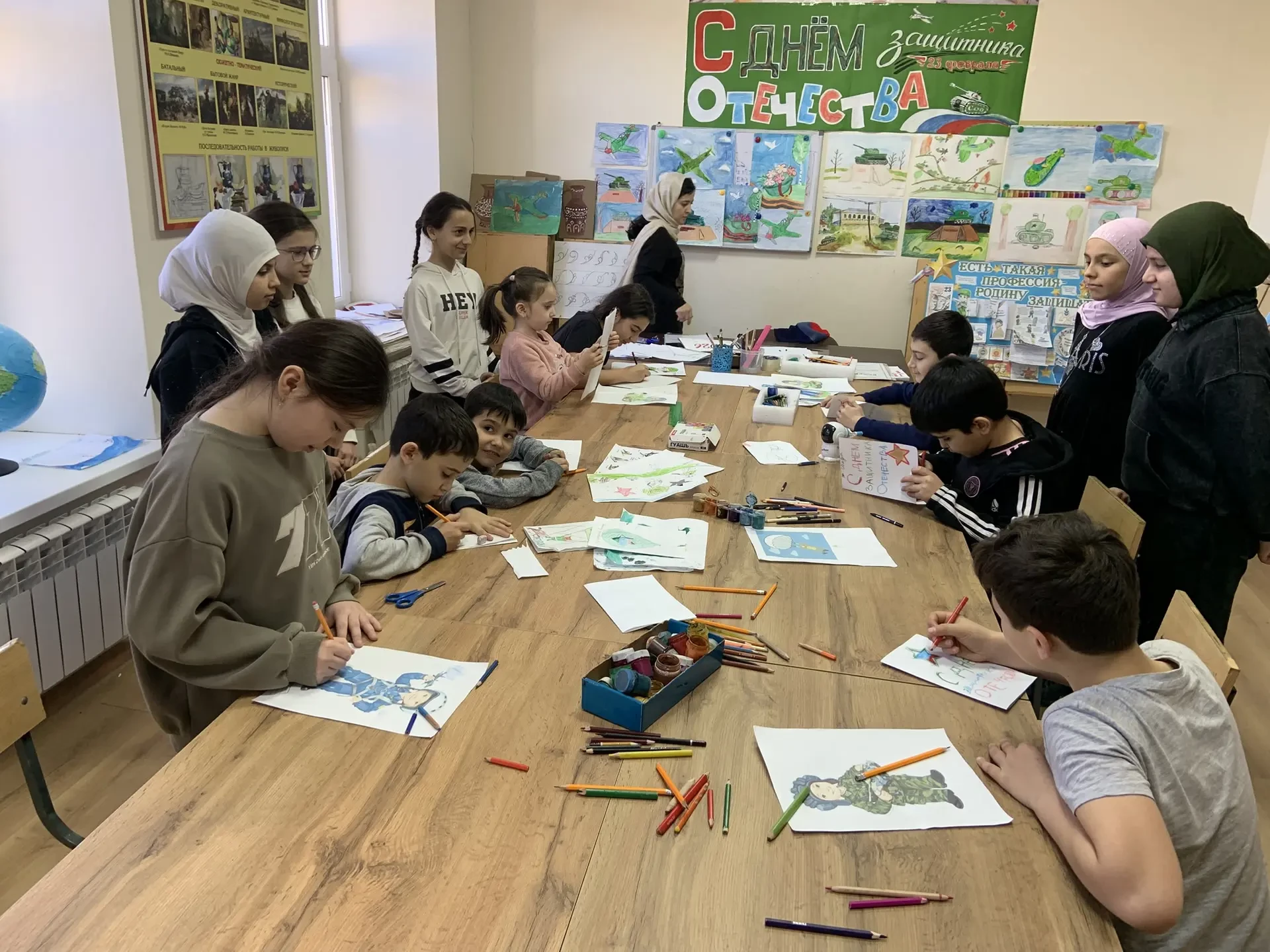 Мастер класс по классу "живопись