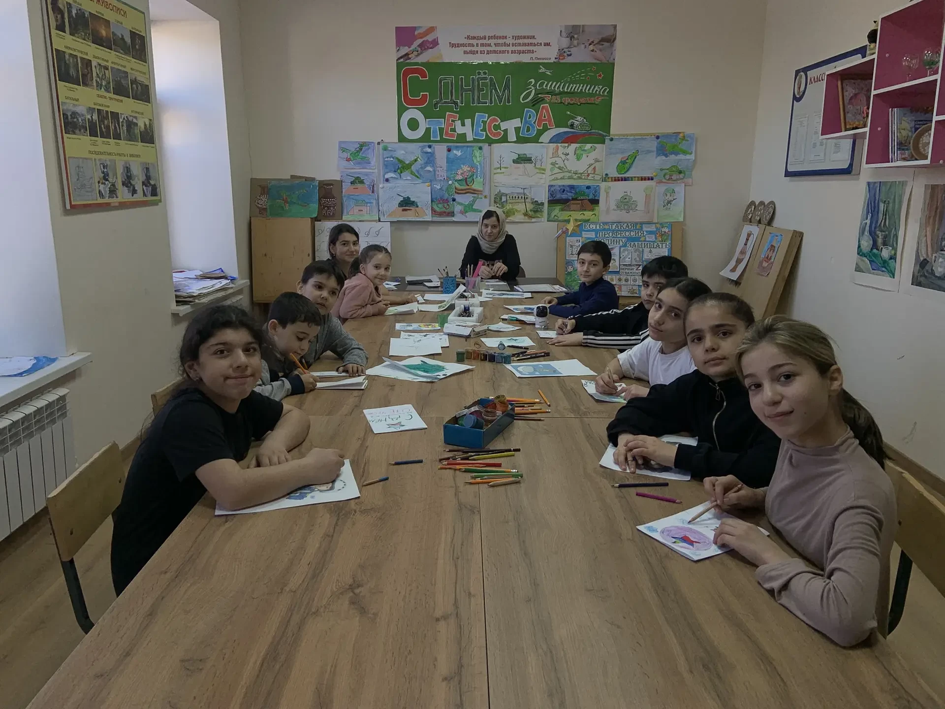 "Открытка для солдата"