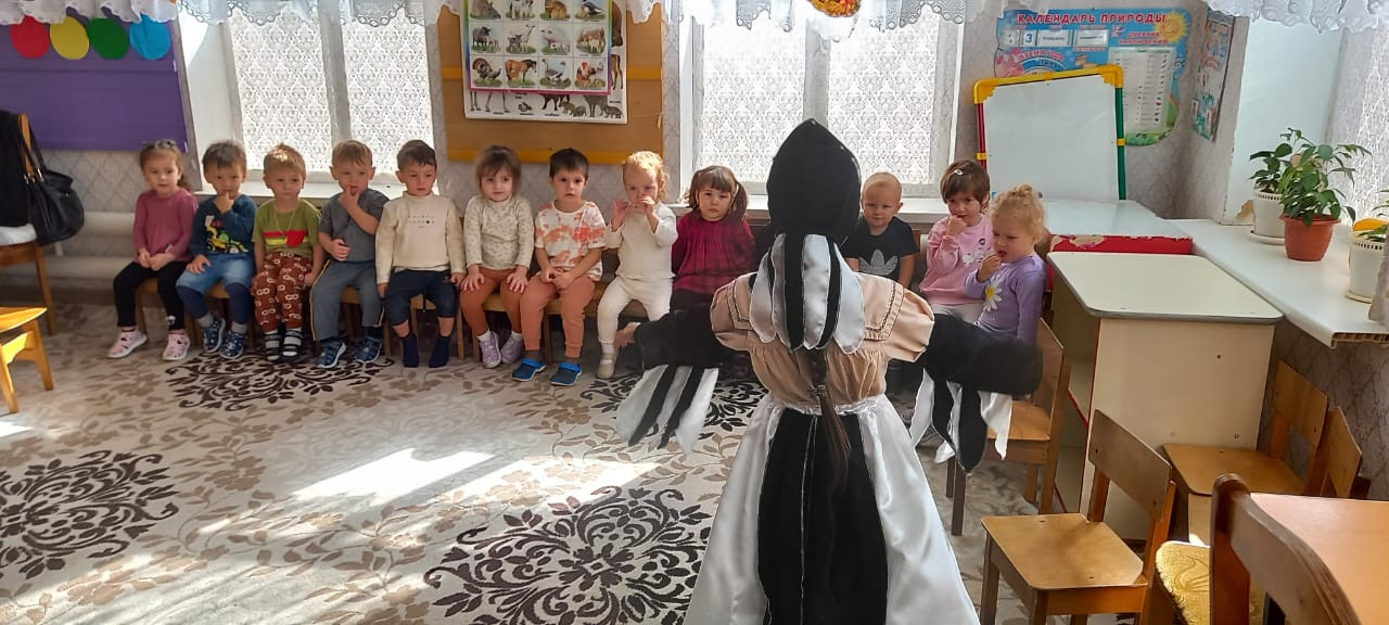 Мероприятие в 1 младшей группе "Сорока- Белобока"