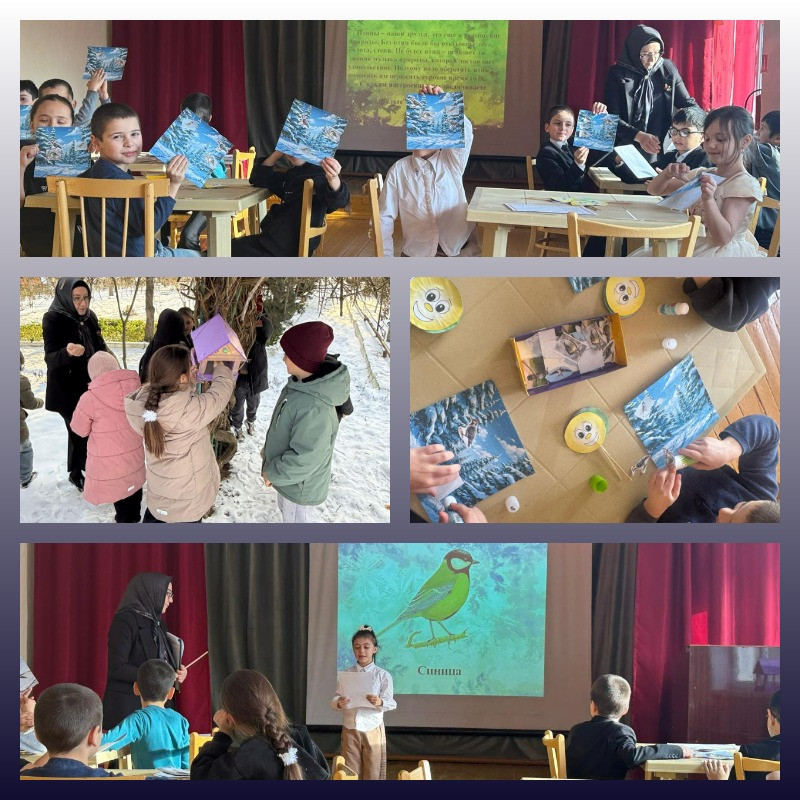 "Зимующие птицы нашей местности"