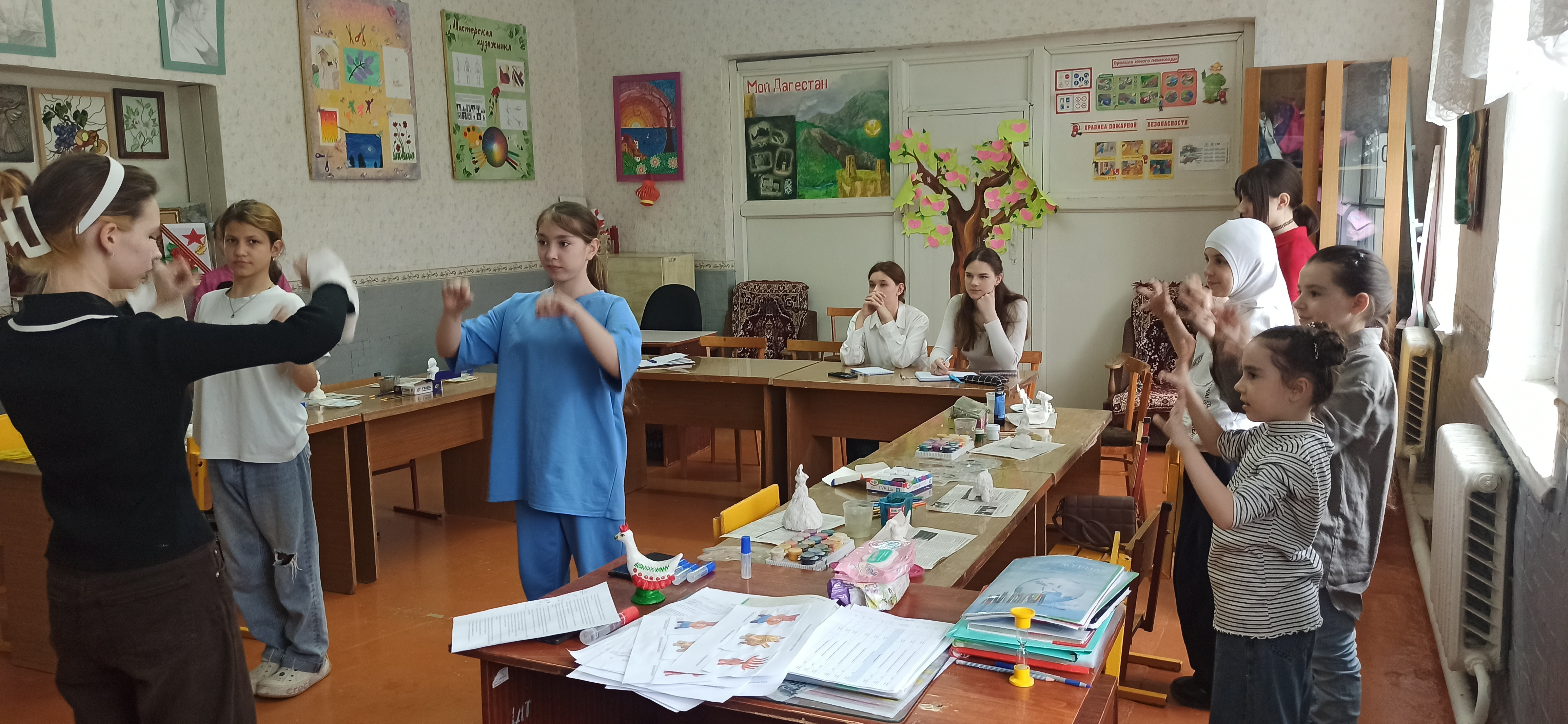 "Роспись дымковской игрушки"