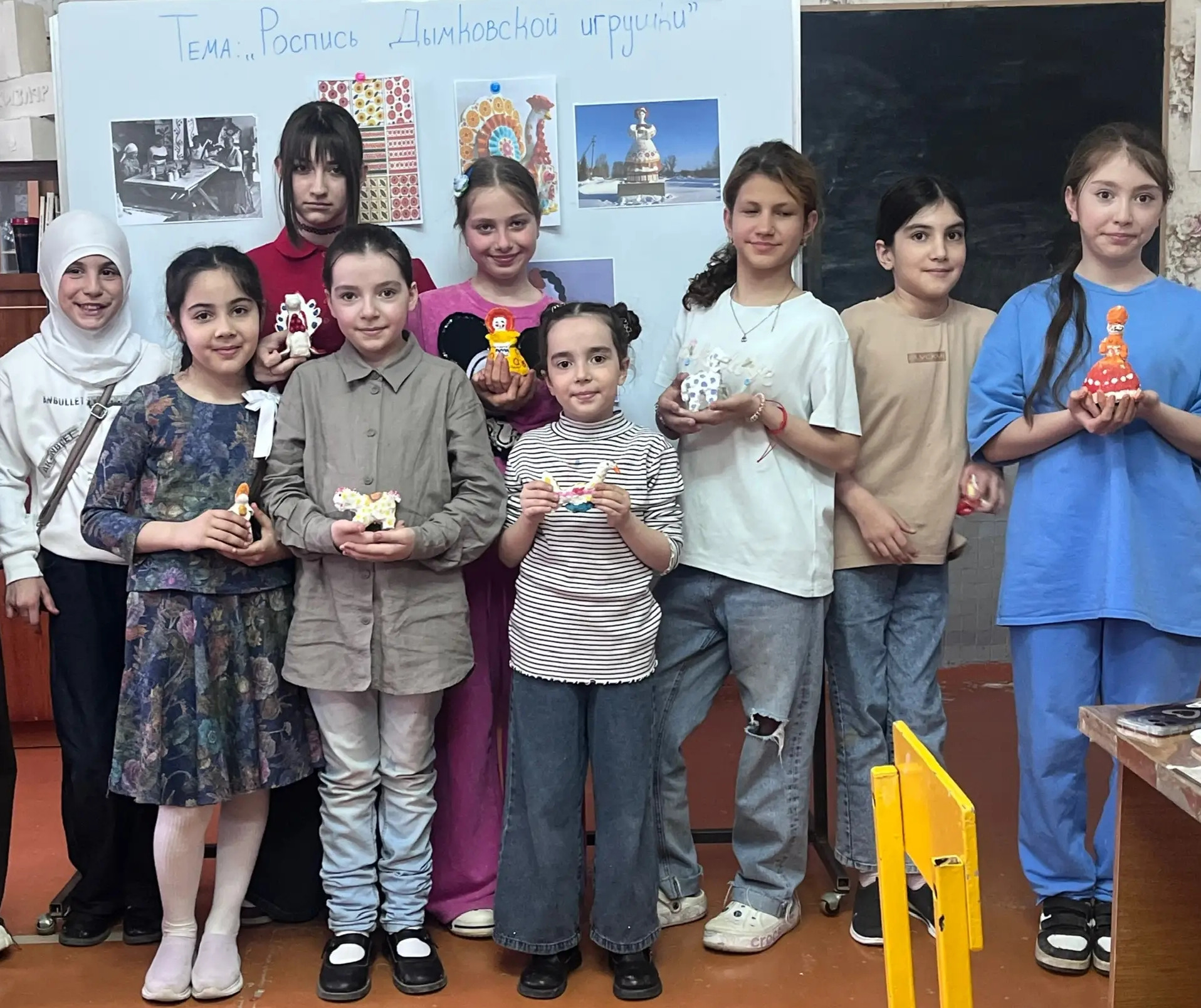 "Роспись дымковской игрушки"