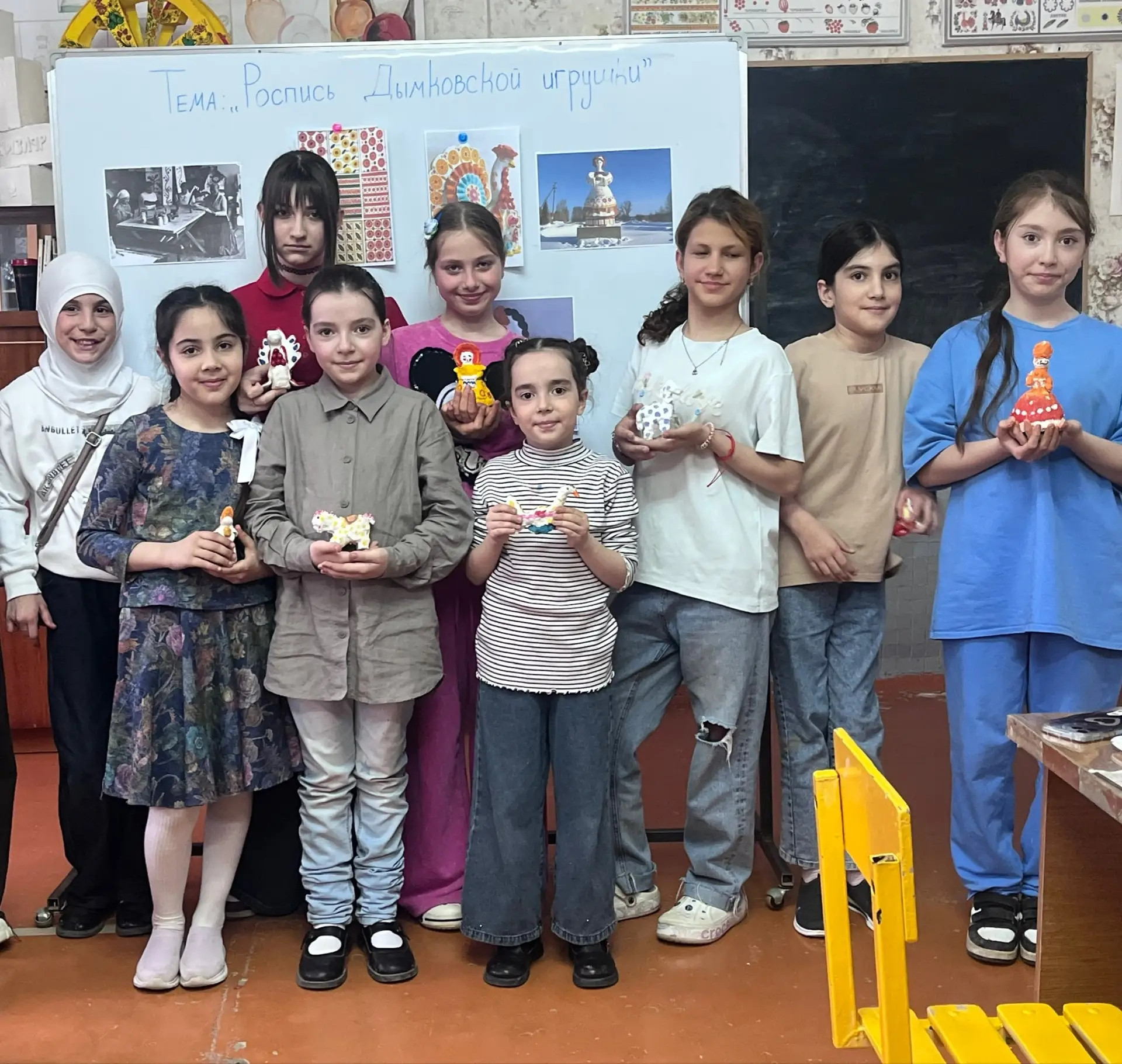 "Роспись дымковской игрушки"