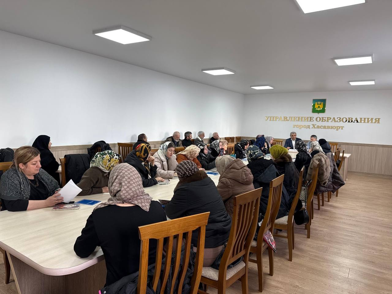 05.02.2026г. В конференц зале Управления образования г.Хасавюрт провели совещание органов Хасавюртовской городской организации Общероссийского Профсоюза работников образования.