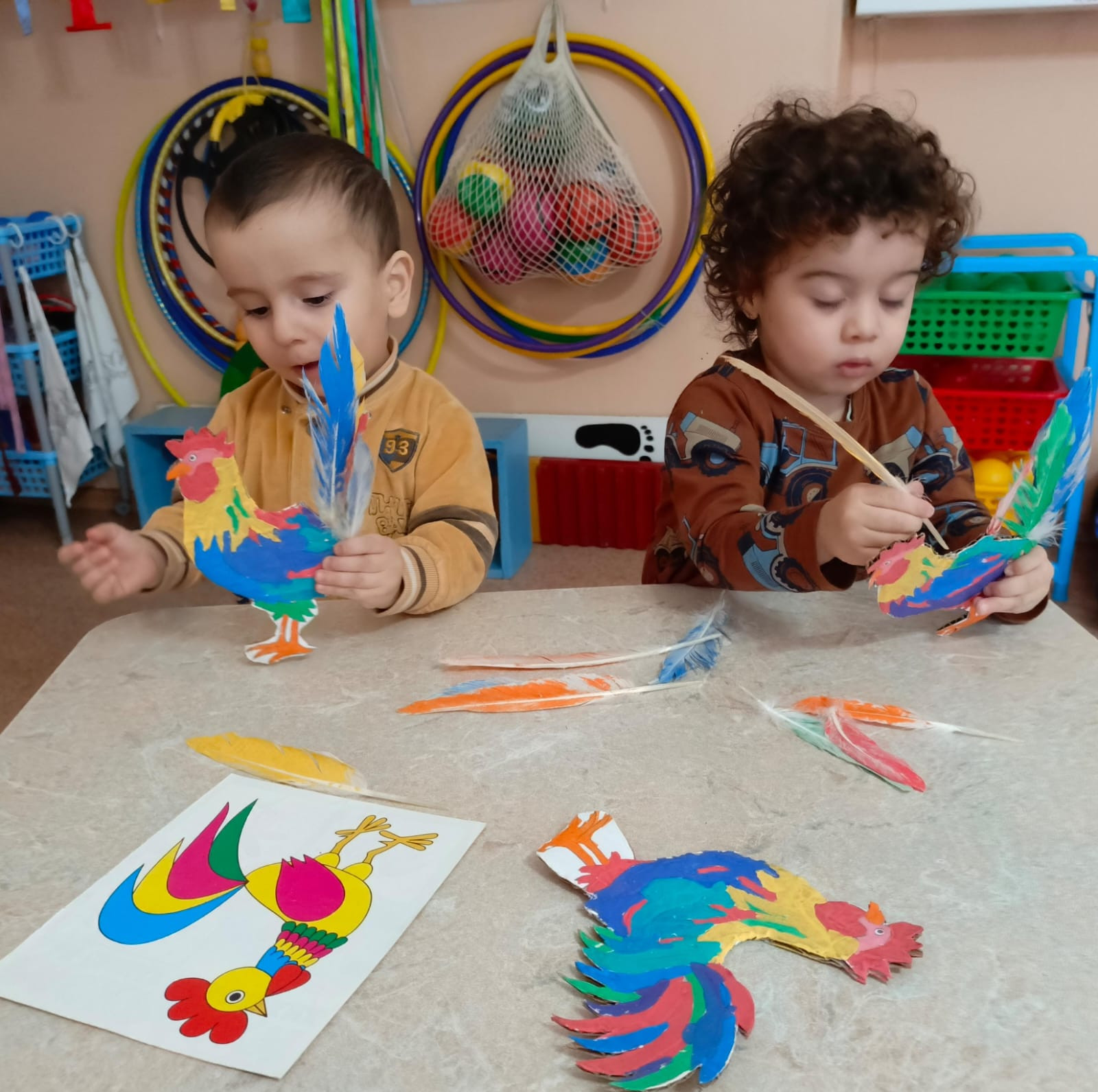 Хвостик для петушка