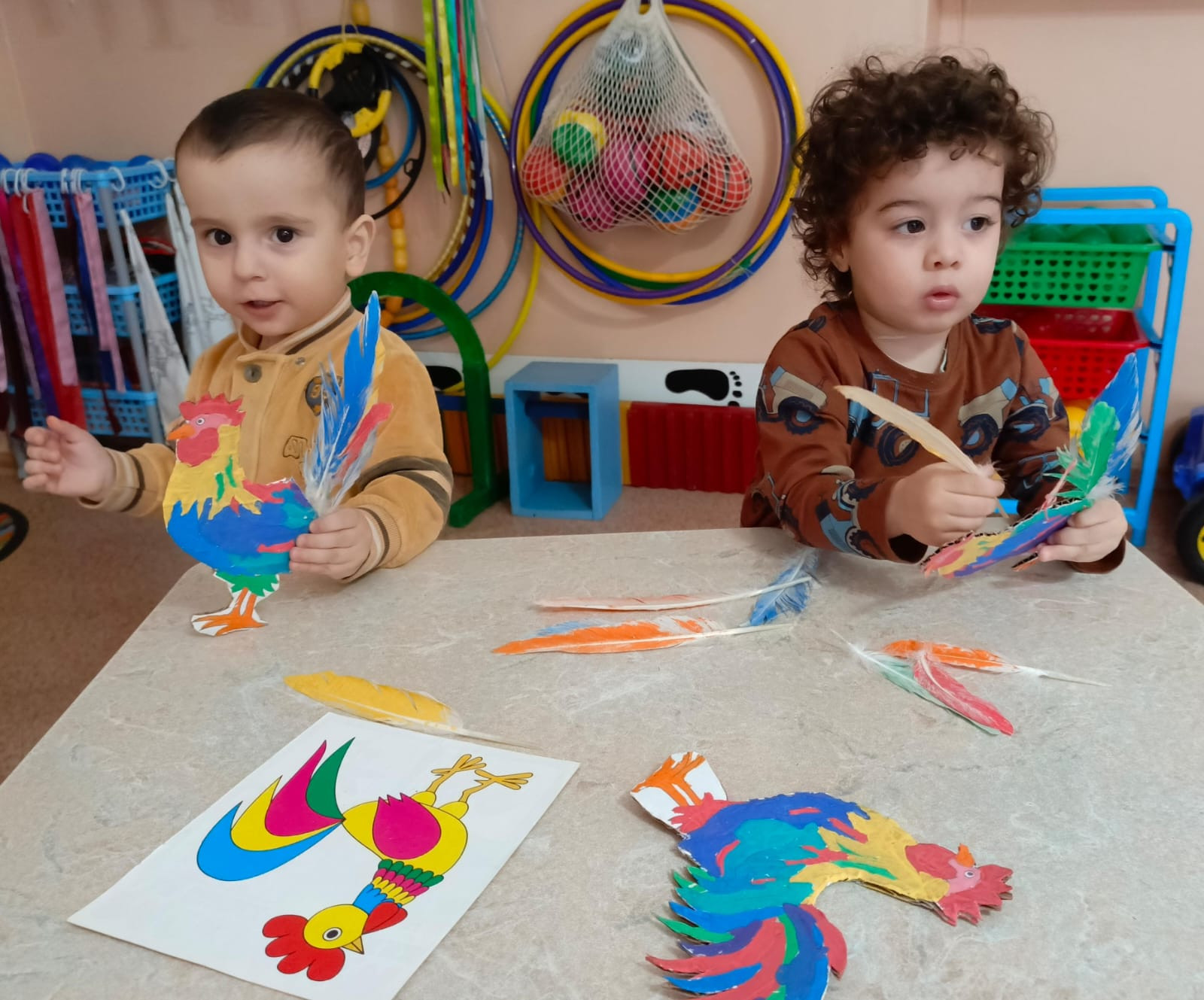 Хвостик для петушка