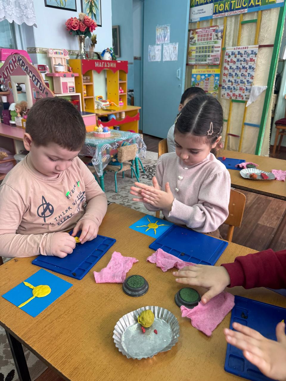 ИКТ. Рисование "штампами". Старшая "Б" группа.