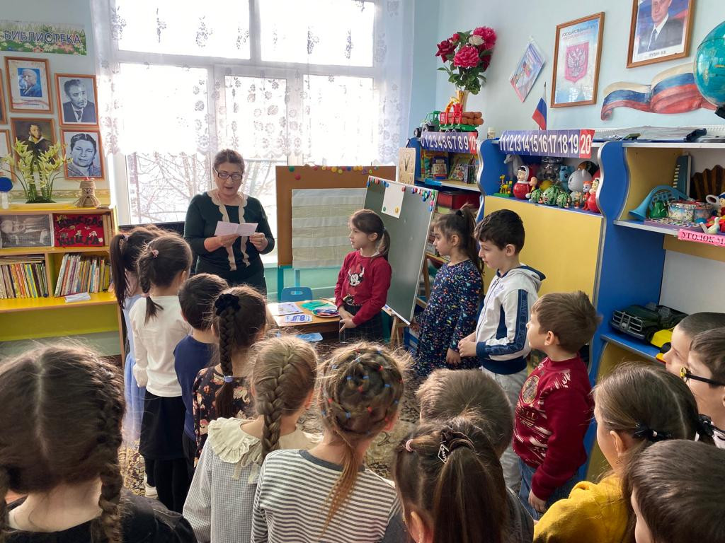 26.01.2023г в Подготовительной группе под руководством воспитателя Касумовой Г.М. прошло Открытое занятие по *Обучению грамоте*