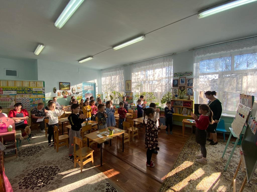 26.01.2023г в Подготовительной группе под руководством воспитателя Касумовой Г.М. прошло Открытое занятие по *Обучению грамоте*