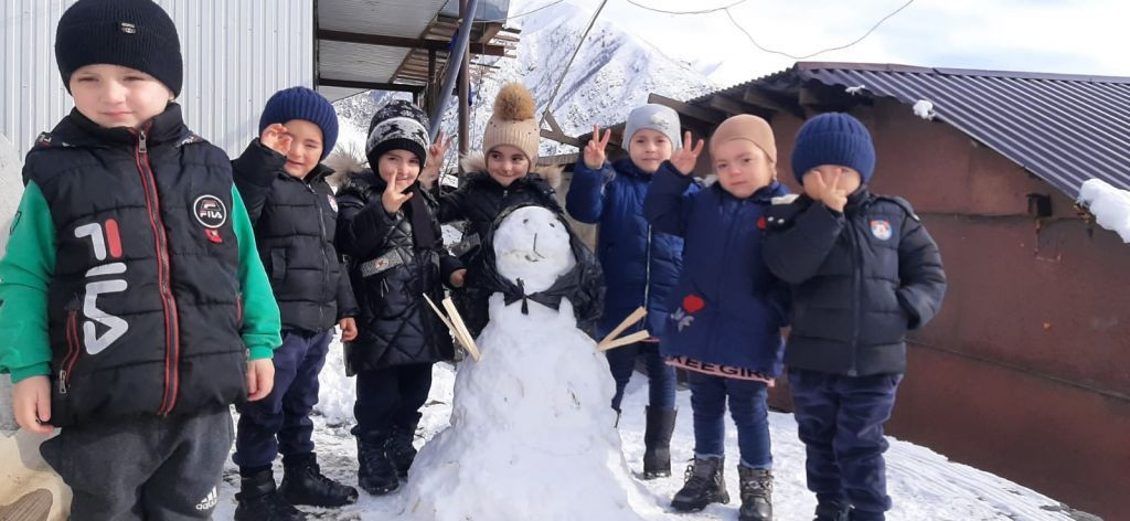 Прогулка на снегу