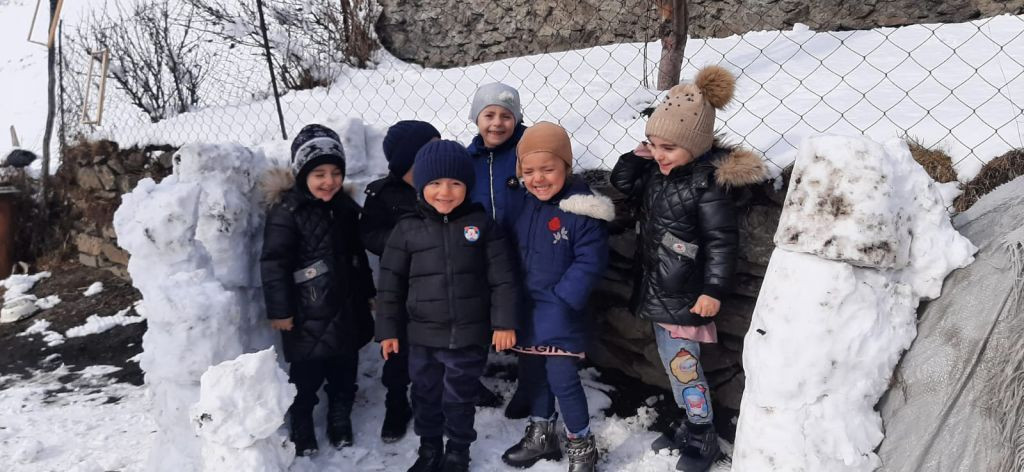 Прогулка на снегу