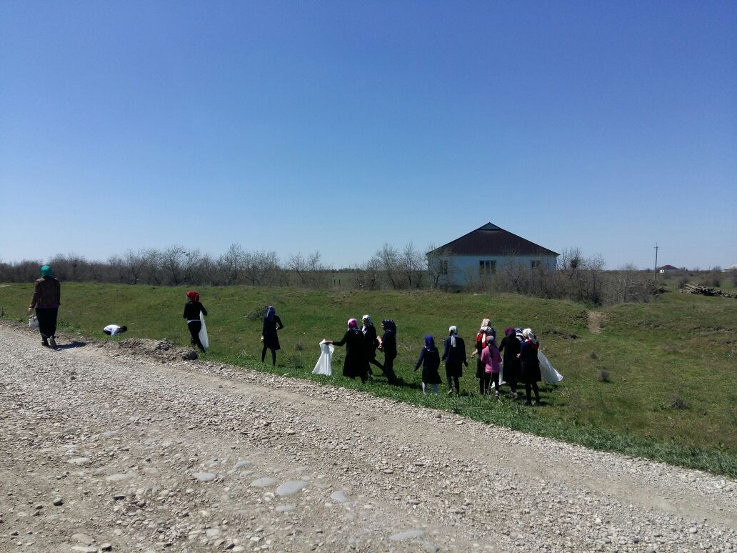 Экологический субботник в с Победа»