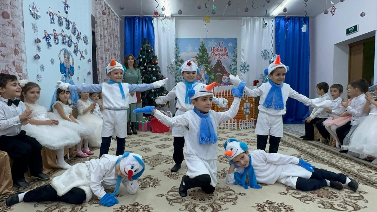 Новогодние утренники в ДОУ