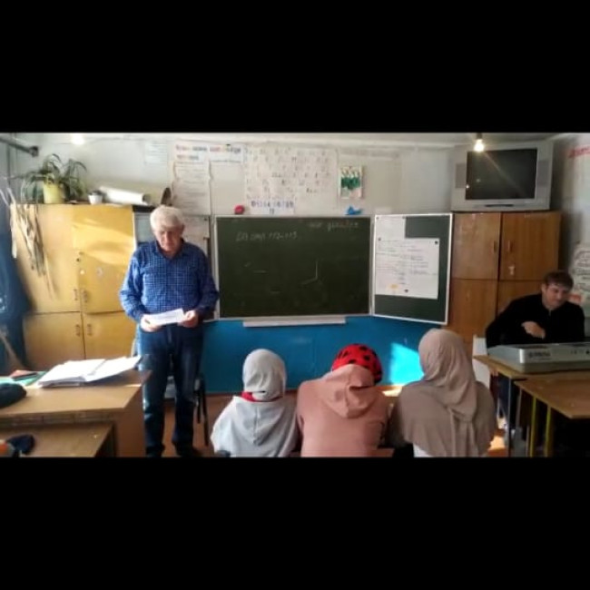 Открытое занятие школьной театральной фольклорной группы ДО