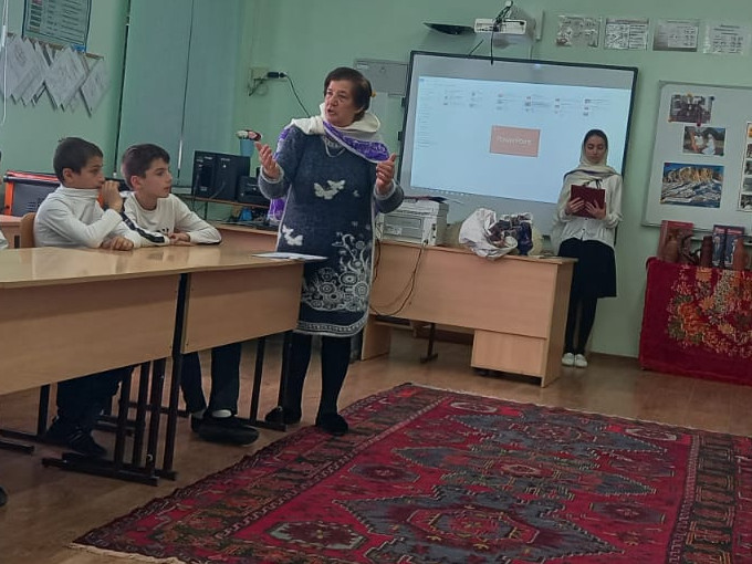 Открытое мероприятие педагога МБУДО"РЦДТ" объединения "Истоки" Султанмеджидовой Ш.Ш.