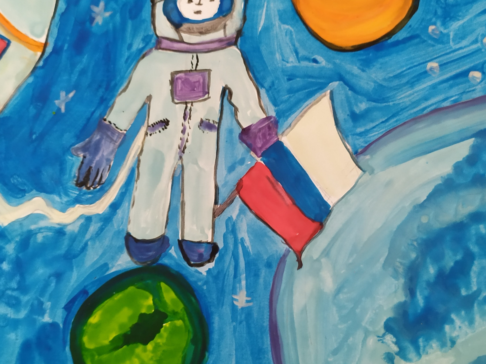 Конкурс рисунков, посвященный Дню космонавтики