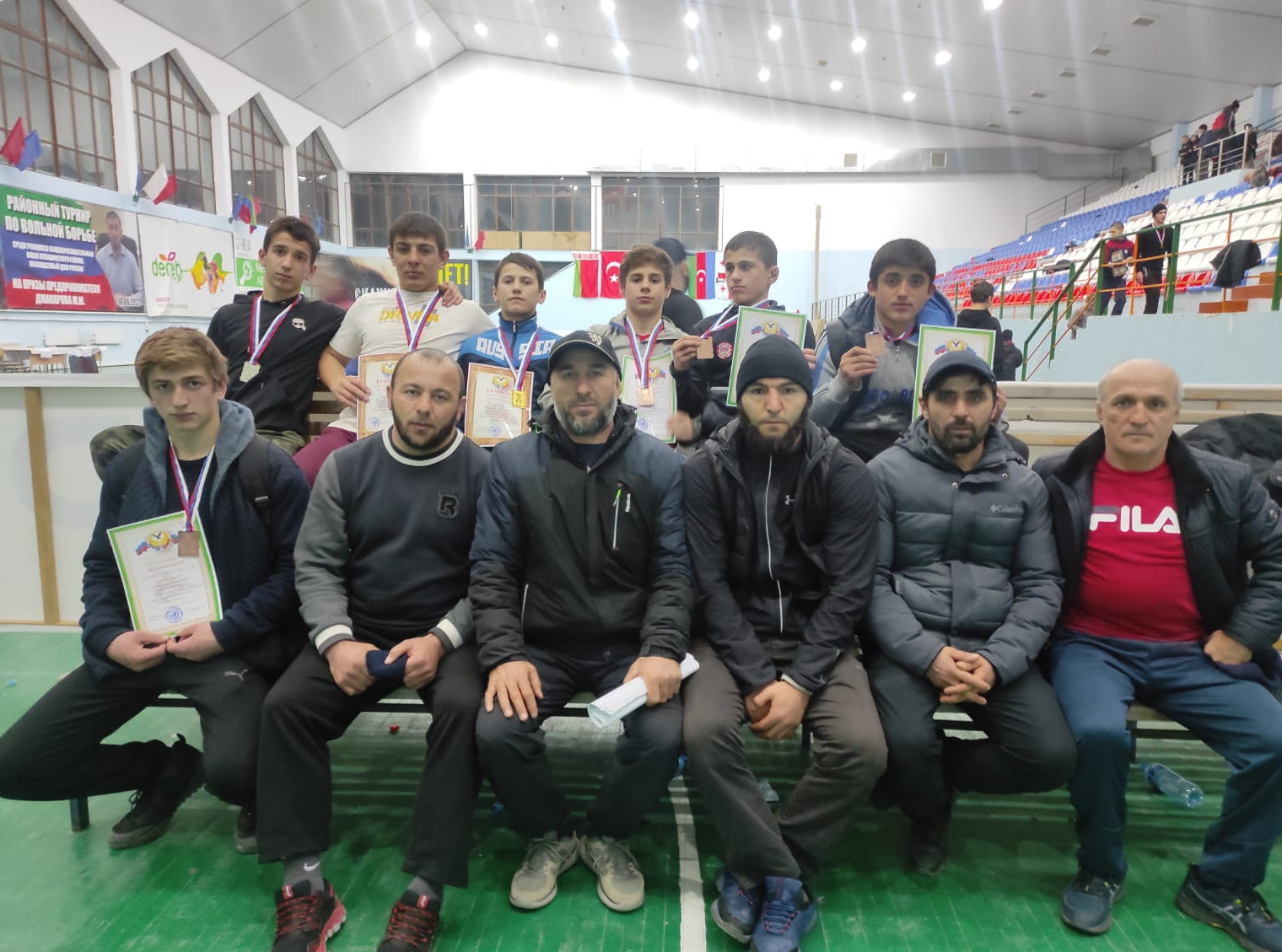 Зональное первенство РД по вольной борьбе среди юношей до 16 лет