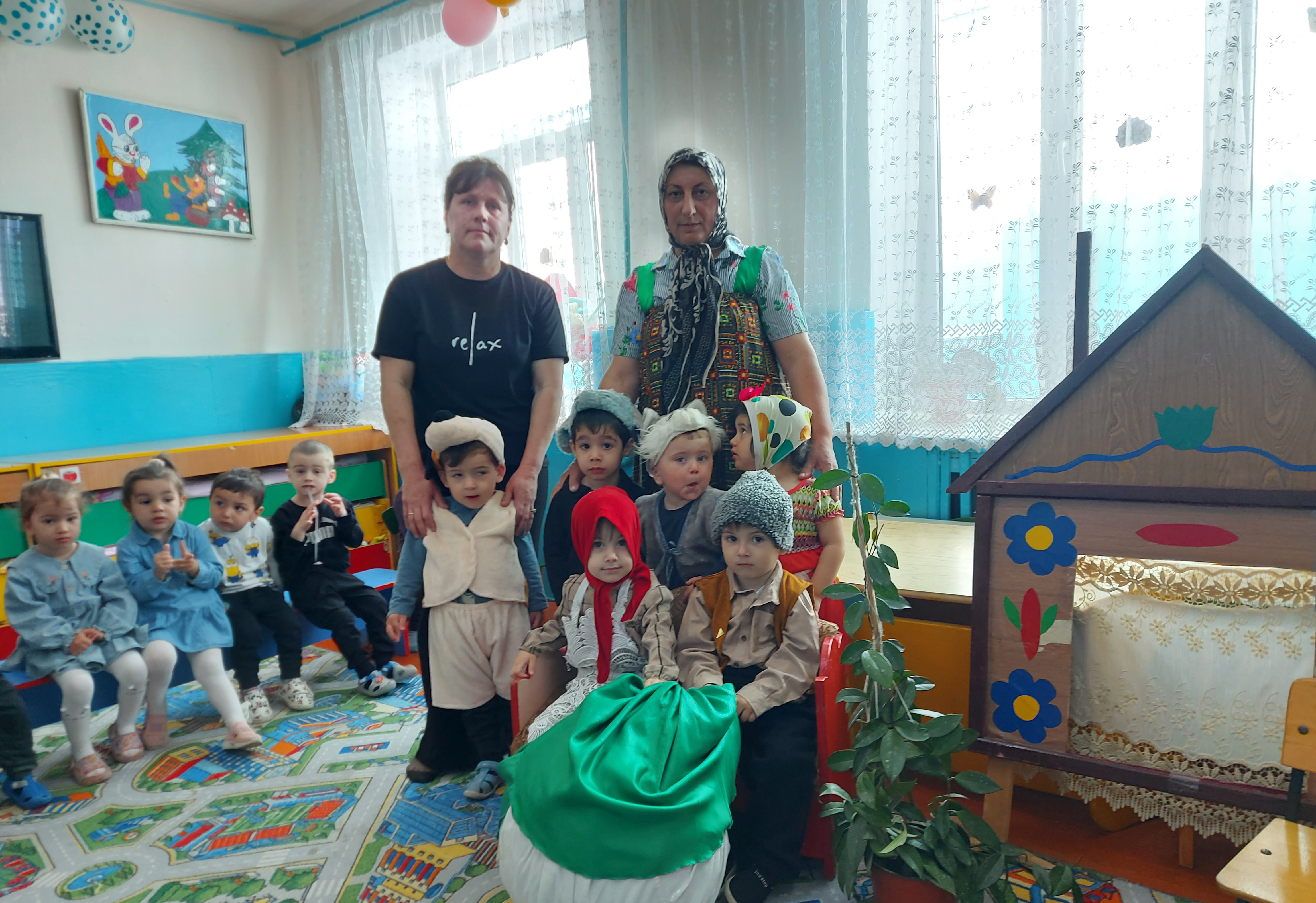 Постановка сказки "Репка на новый лад" Постановка сказки "Репка на новый лад"