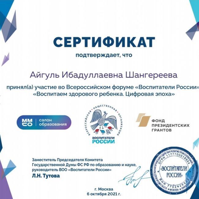 Мои достижения