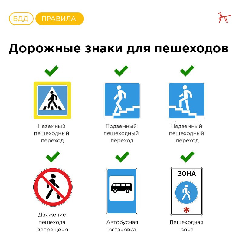 Памятка по БДД