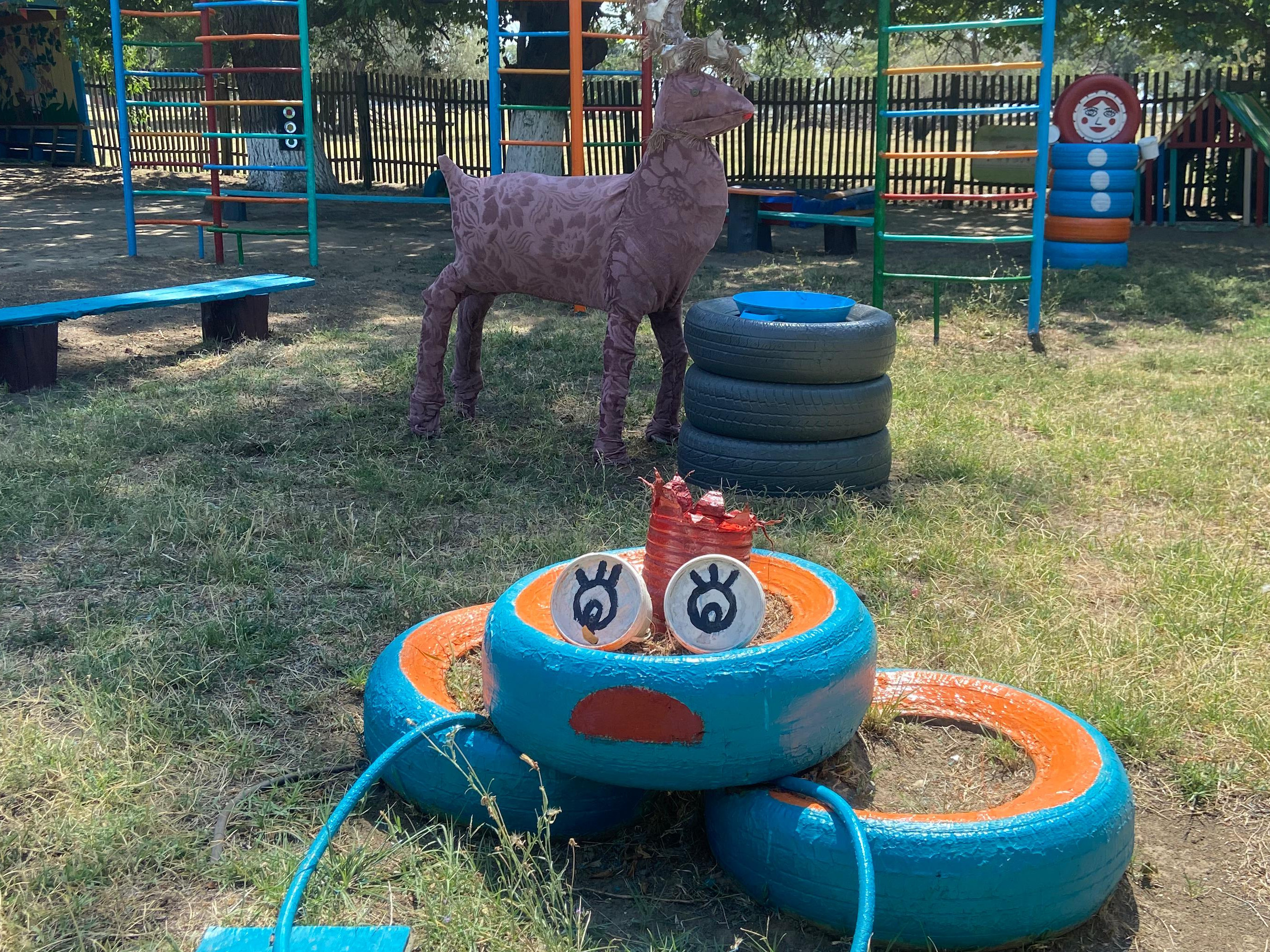 Двор детского сада