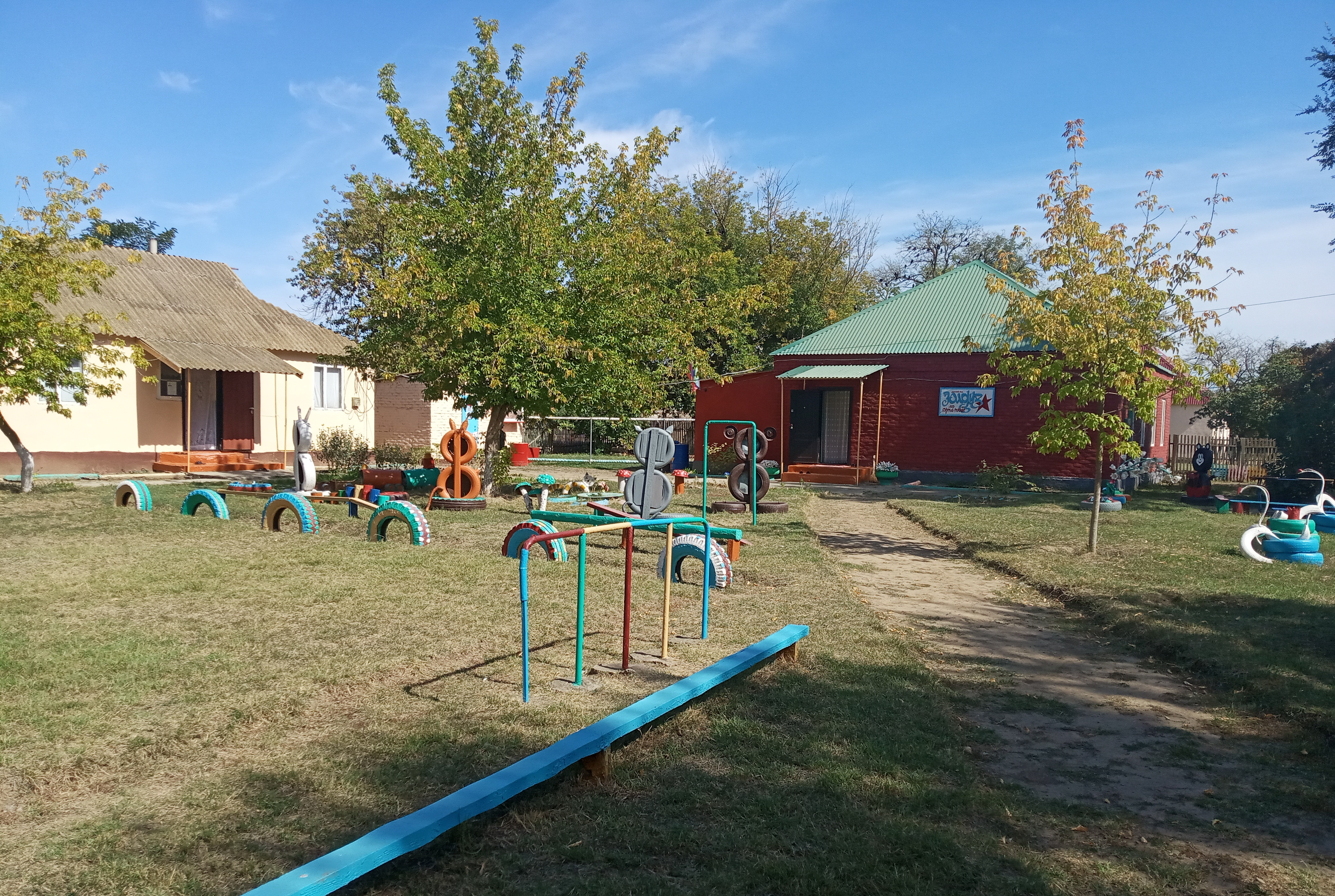 Двор детского сада