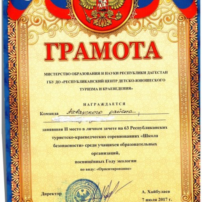 Достижения