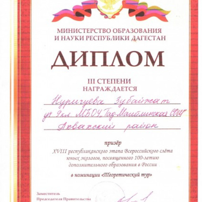 Достижения