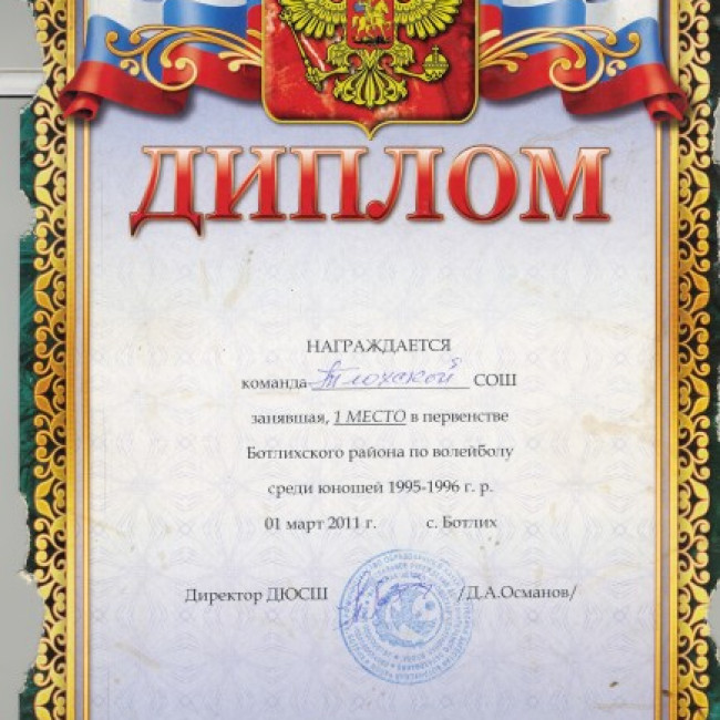 Достижения