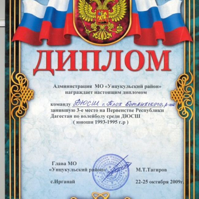 Достижения