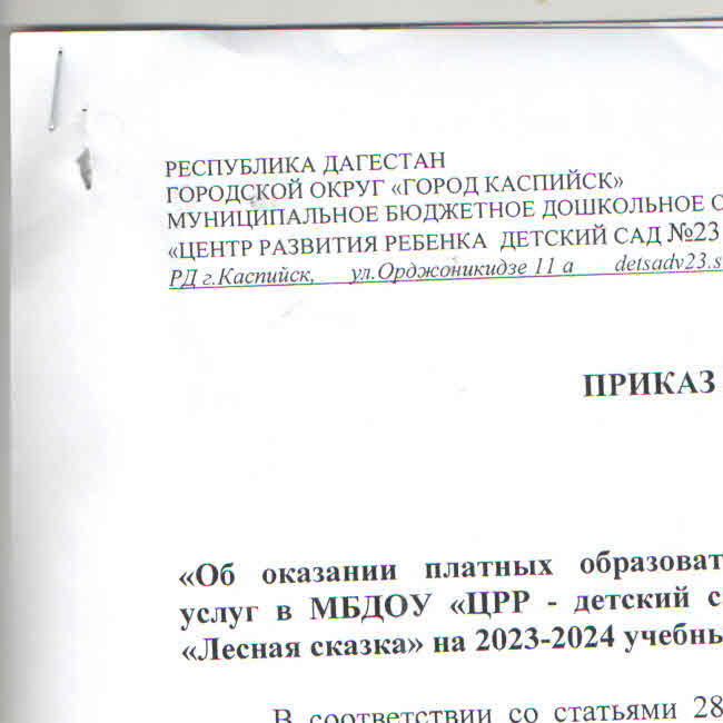 ДОП образование