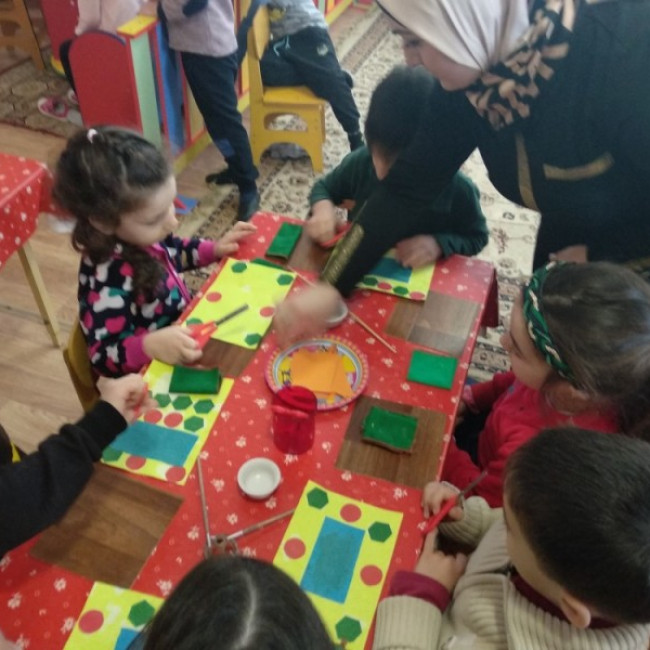 Работа с детьми: