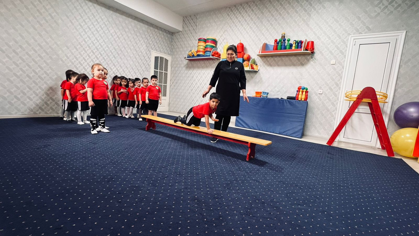 Физкультурное занятие во 2 младшей группе.